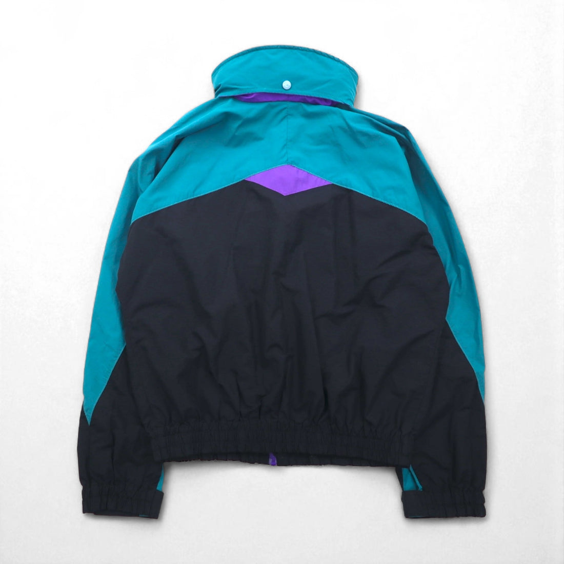 SIERRA DESIGNS 90s Made in Canada Nylon Mountain Parka, Size L, Waterproof, with Stowable Hood