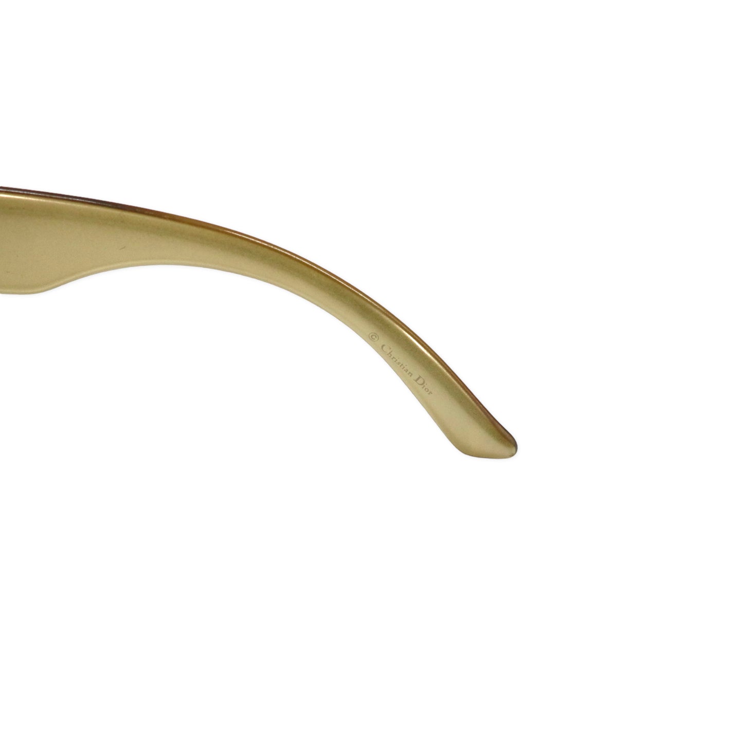 Christian Dior サングラス レクタンギュラ ゴールド SHINY DIOR 3 LV6 57⬜︎16 130 イタリア製