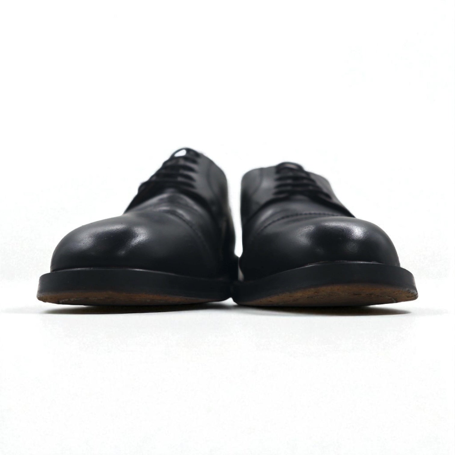 ANDRE Dress Shoes, Straight Tip, Size 29cm, Black Leather, Wingtip