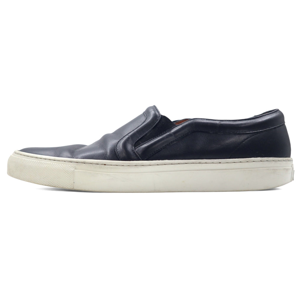 日本然リトテ-古着オンライン-GIVENCHY イタリア製 レザー スリッポン スニーカー 24.5cm ブラック-GIVENCHY Italy Made Leather Slip-on Sneakers US6.5 Black