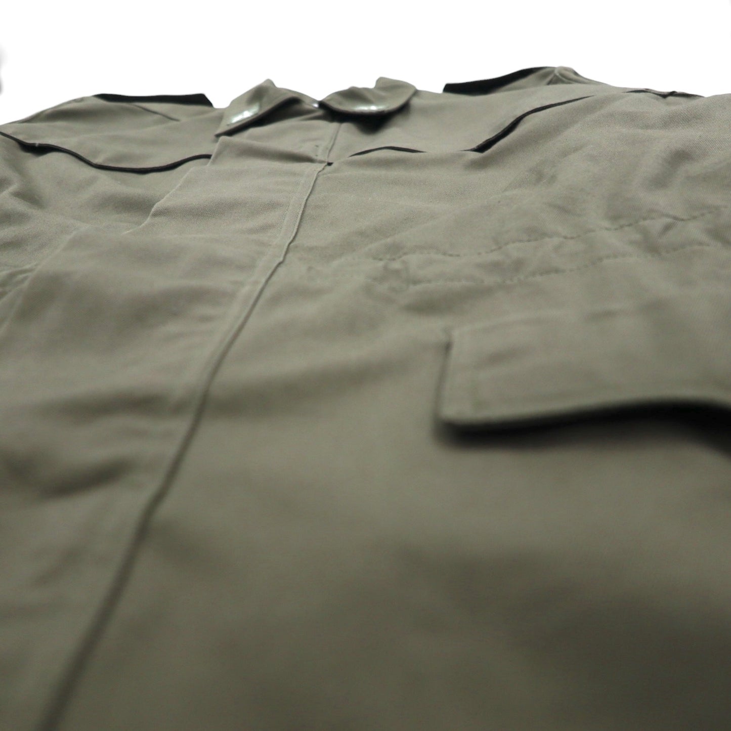 Vintage Italian Army M-90 Field Jacket by Radici Tessuti, 2000s, Military Italian Army Field Jacket, Size L, Drawcord, Epaulettes