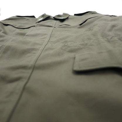 Vintage Italian Army M-90 Field Jacket by Radici Tessuti, 2000s, Military Italian Army Field Jacket, Size L, Drawcord, Epaulettes