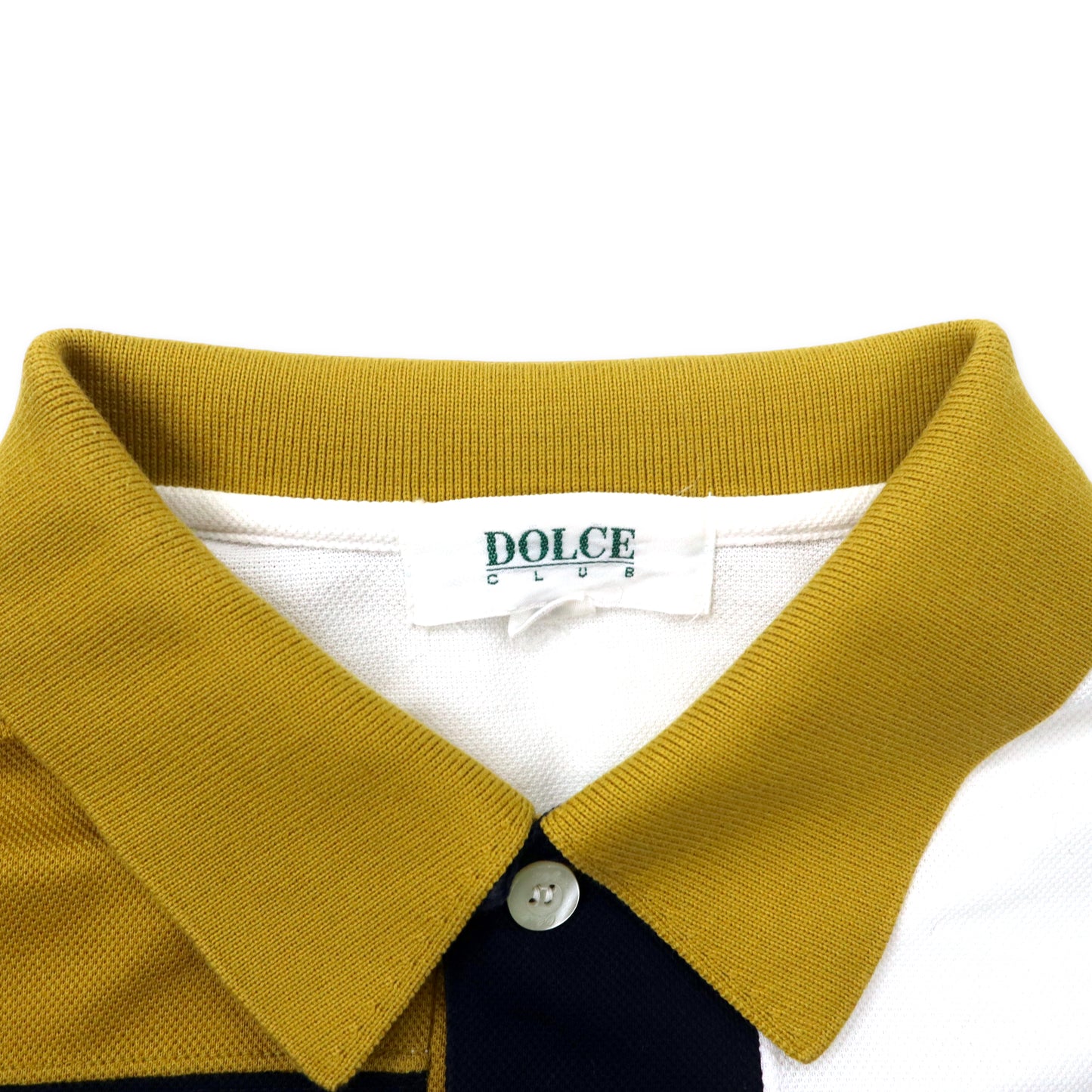DOLCE CLUB 90年代 ポロシャツ 48 マルチカラー コットン 犬 キャラクター 日本製