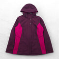 Columbia Omni-Tech Waterproof Mountain Parka S Purple Detachable Hood Bugaboo Parka WL7109
