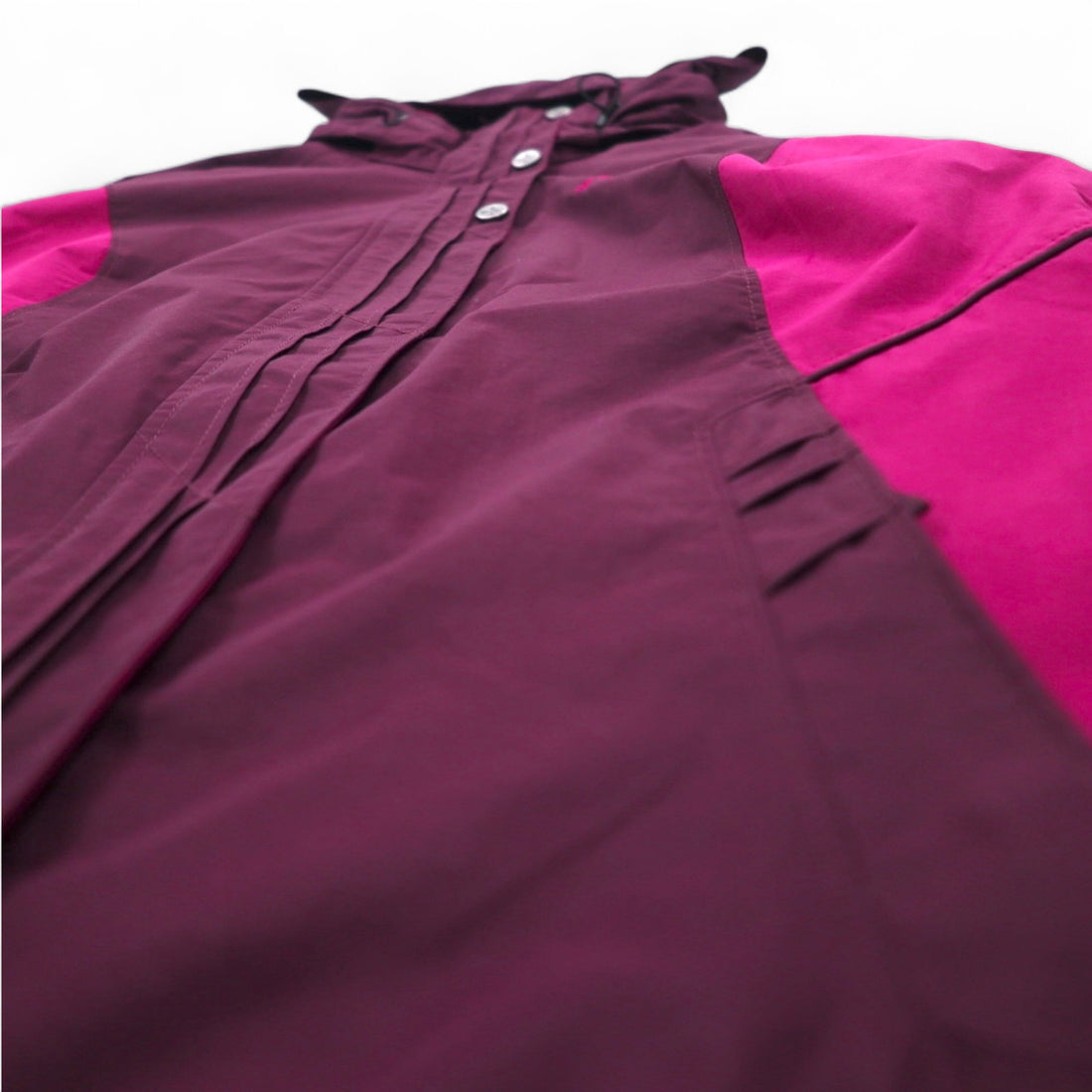 Columbia Omni-Tech Waterproof Mountain Parka S Purple Detachable Hood Bugaboo Parka WL7109