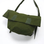 Danish Army 80s 2WAY Roll Top Messenger Bag Khaki Deadstock Unused