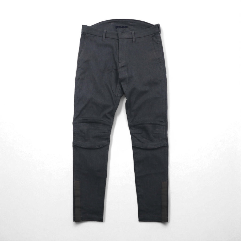 John UNDERCOVER ストレッチ モトクロスパンツ L グレー スリット JUQ4502 日本製