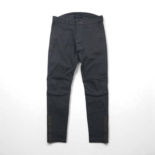 John UNDERCOVER ストレッチ モトクロスパンツ L グレー スリット JUQ4502 日本製