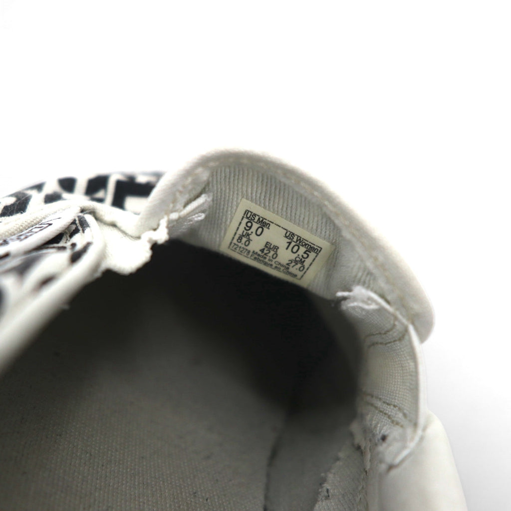 CDG ( COMME des GARCONS ) × VANS スリッポン Slip-On スニーカー 27cm ホワイト キャンバス ボルト VAULT OG Classic