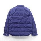 THE NORTH FACE PURPLE LABEL 65/35クロス ダウンシャツ ジャケット M ネイビー スナップボタン 胸ポケット 光電子 Bayhead Cloth ND2363N
