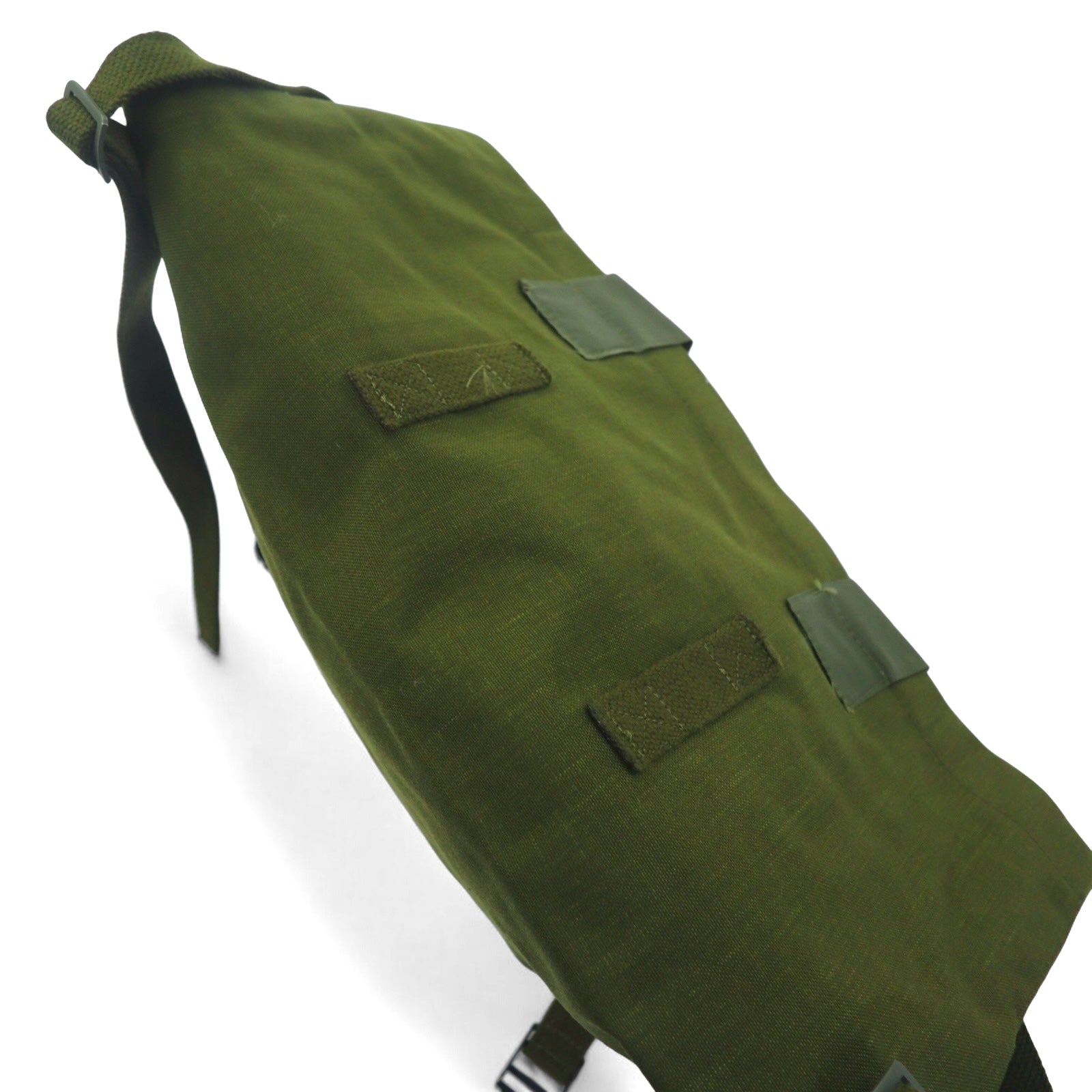 Danish Army 80s 2WAY Roll Top Messenger Bag Khaki Deadstock Unused