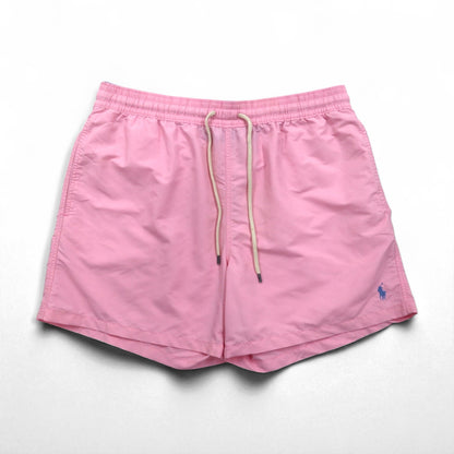 POLO RALPH LAUREN 水陸両用 スイムショーツ ショートパンツ XL ピンク ナイロン スモールポニー刺繍