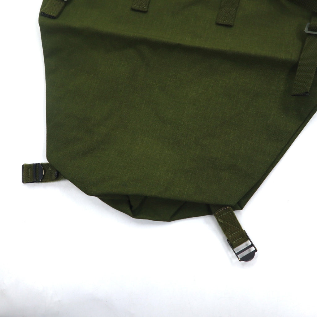 Danish Army 80s 2WAY Roll Top Messenger Bag Khaki Deadstock Unused