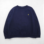 Polo Ralph Lauren Navy V-neck sweatshirt, size 2XL, with small pony embroidery