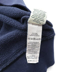 L.L.Bean 前V ブランク スウェット トレーナー XL ネイビー TRADITIONAL FIT 無地 クルーネック