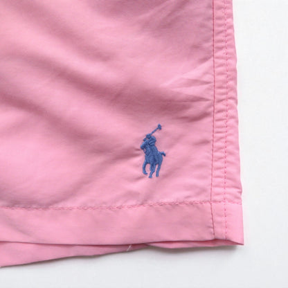 POLO RALPH LAUREN 水陸両用 スイムショーツ ショートパンツ XL ピンク ナイロン スモールポニー刺繍
