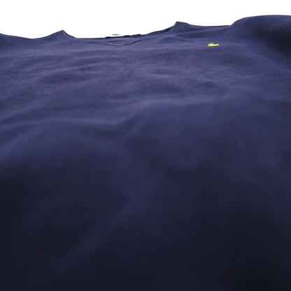 Polo Ralph Lauren 前V スウェット トレーナー 2XL ネイビー スモールポニー刺繡