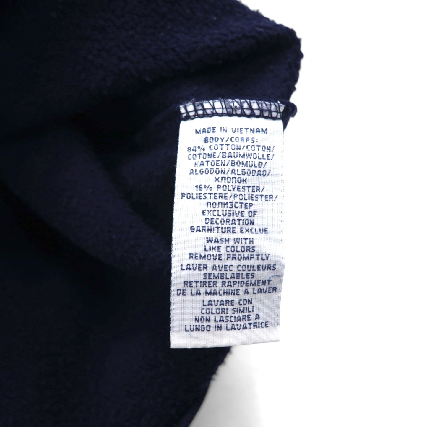 Polo Ralph Lauren 前V スウェット トレーナー 2XL ネイビー スモールポニー刺繡