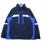 日本然リトテ-古着オンライン-Columbia マウンテンパーカー L ネイビー ナイロン 防水 フード収納式 XM4636-Columbia Mountain Hoodie L Navy Nylon Waterproof Hoodie Retractable XM4636