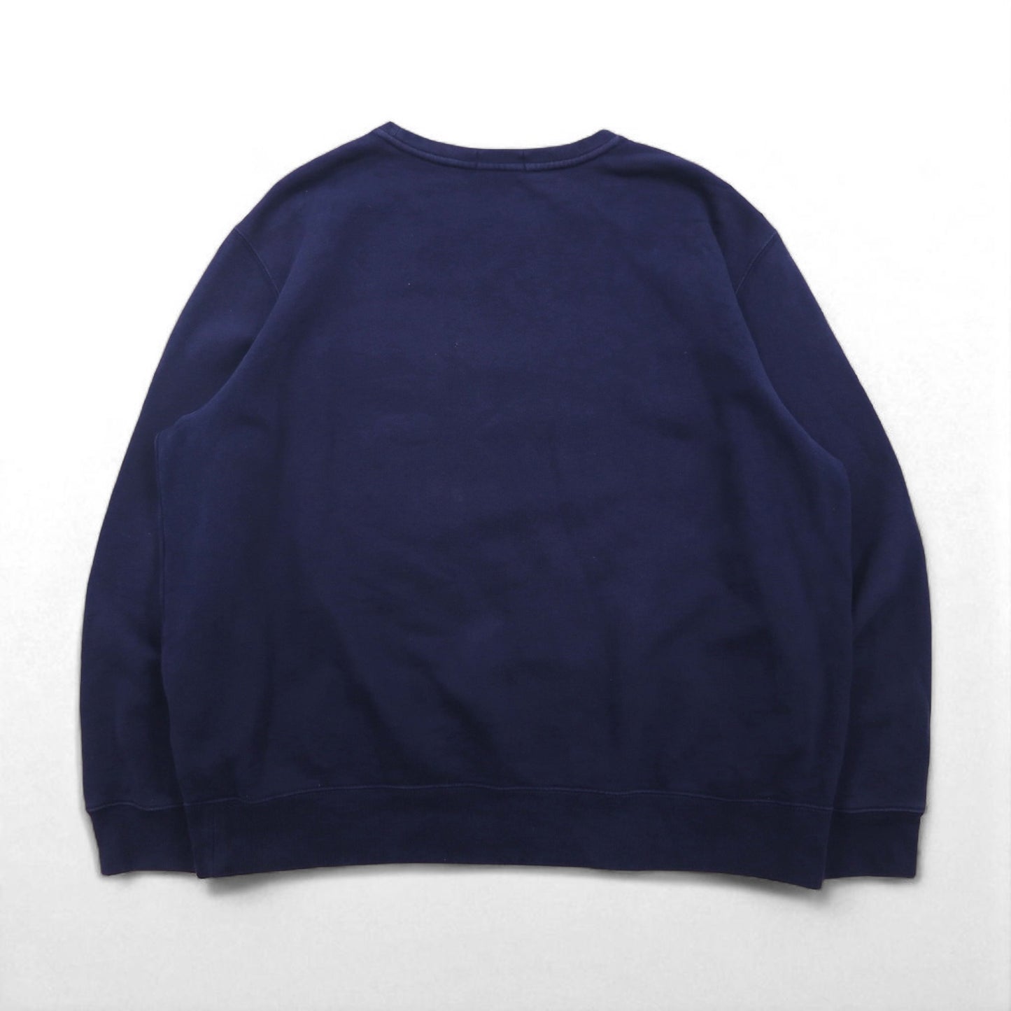 Polo Ralph Lauren 前V スウェット トレーナー 2XL ネイビー スモールポニー刺繡