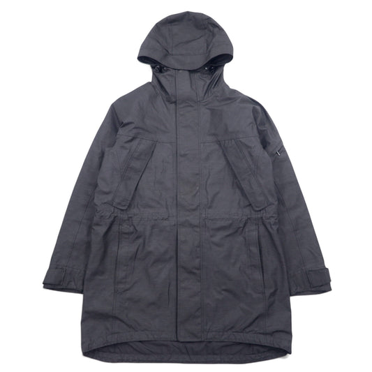 nonnative ゴアテックス GORE-TEX ハイカーコート マウンテンパーカー M ブラック ダブルジップ HIKER COAT C/P MINI HERRINGBONE PACLITE 2L NN-J2803 日本製