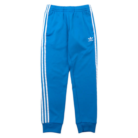 日本然リトテ-古着オンライン-adidas originals スーパースター トラックパンツ ジャージ M ブルー 3ストライプ トレフォイルロゴ SUPER STAR TRACK PANTS DZ4635-Adidas Originals Super Star TRACK PANTS Jersey M Blue 3 Striped Trefile Logo SUPER STAR TRACK PANTS DZ4635