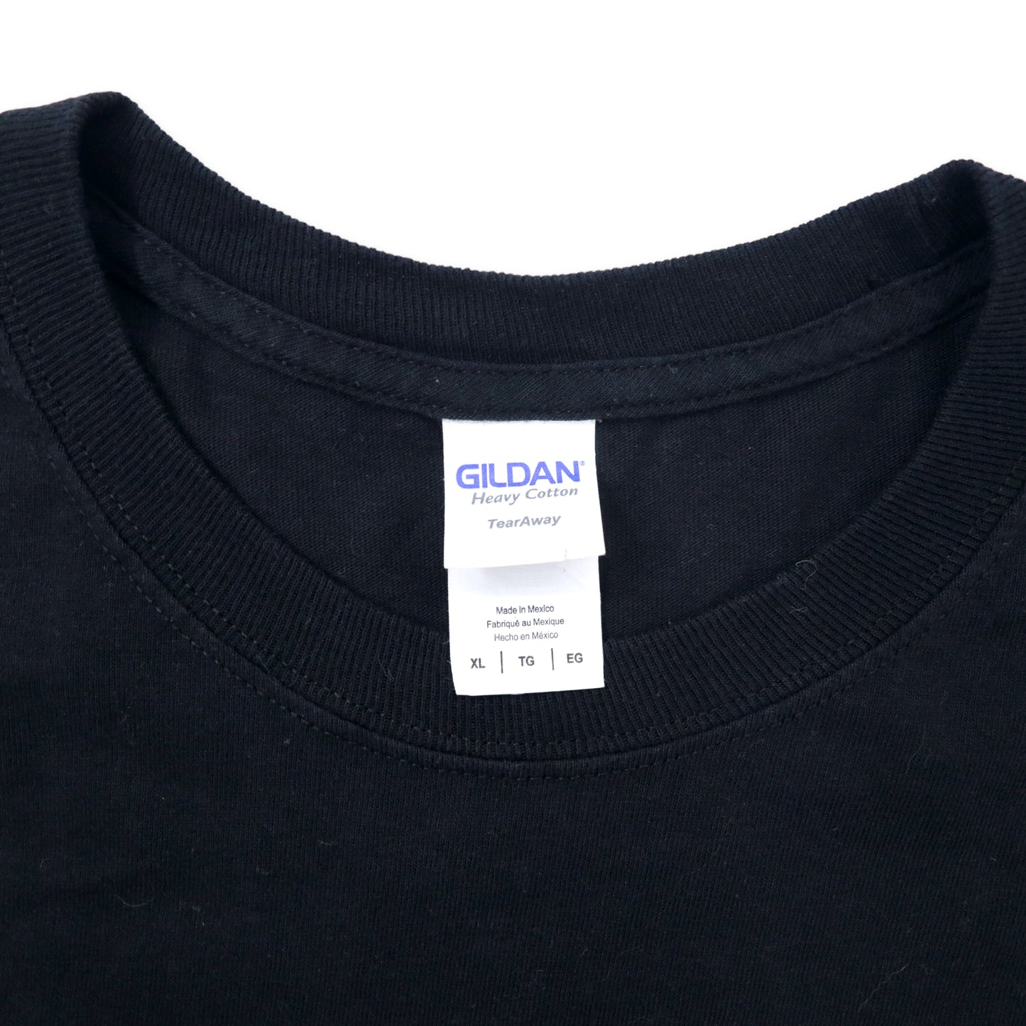 GILDAN ビッグサイズ プリントTシャツ XL ブラック コットン BE FREE メキシコ製