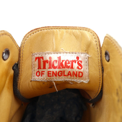 Tricker's 英国製 モールトン MALTON カントリーブーツ フルブローグ レースアップブーツ 27.5cm イギリス製 M2508