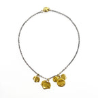 sacai × carhartt WIP チャーム ネックレス ゴールド シルバー 真鍮 ハート ロゴ Heart Necklace
