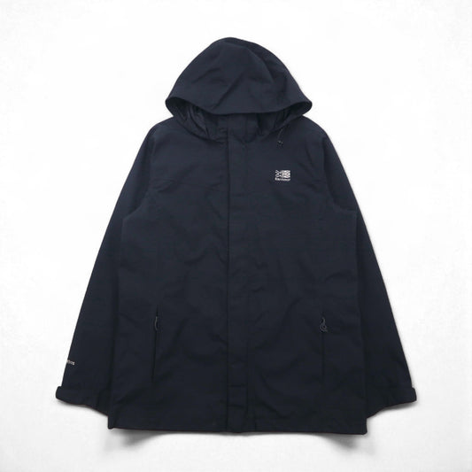 karrimor マウンテンパーカー XL ブラック 防水 WEATHERTITE フード収納 ドローコード A91671