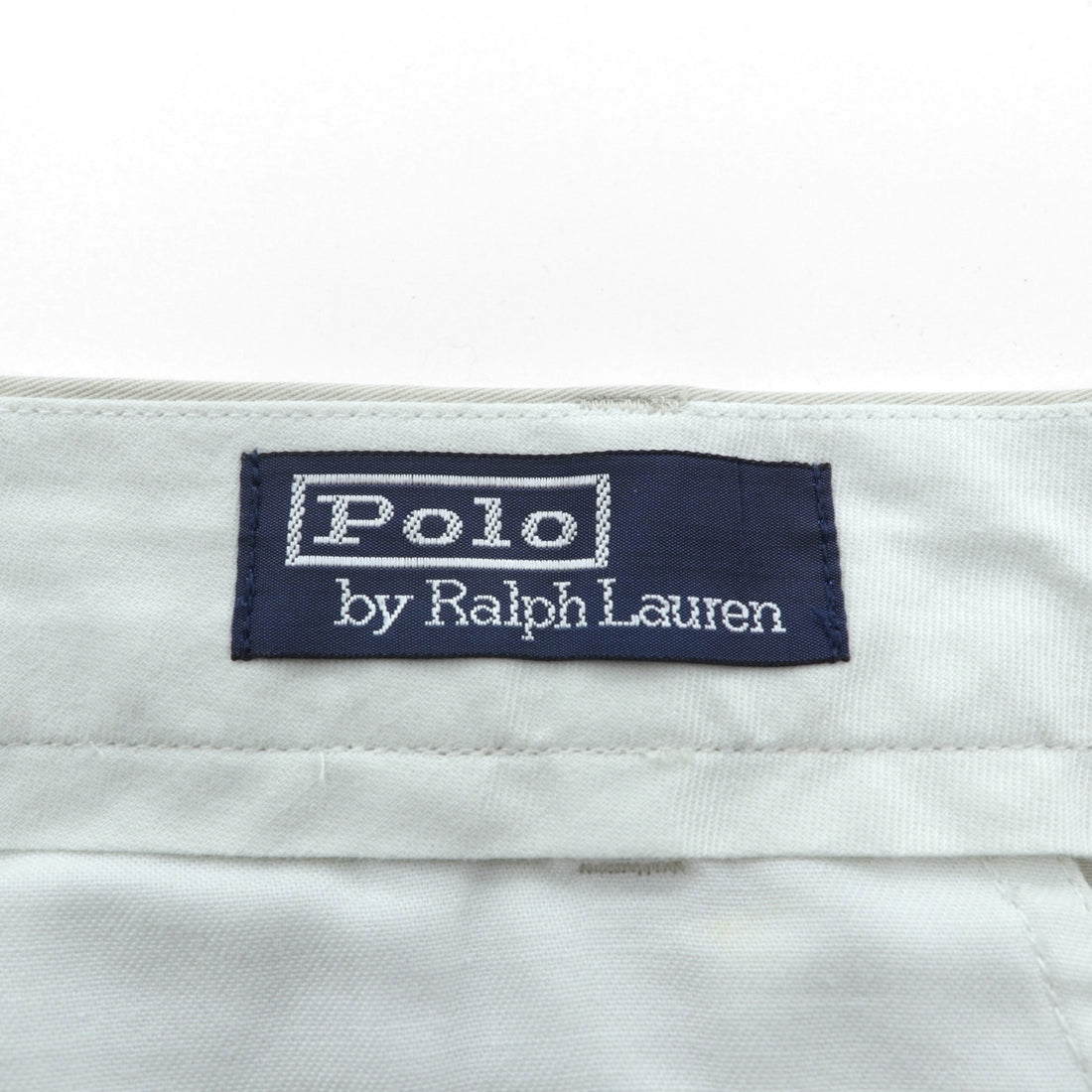 Polo Ralph Lauren 90年代 ポロチノ 2タック ワイド チノパンツ スラックス L ベージュ コットン