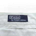 Polo Ralph Lauren 90年代 ポロチノ 2タック ワイド チノパンツ スラックス L ベージュ コットン