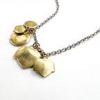 sacai × carhartt WIP チャーム ネックレス ゴールド シルバー 真鍮 ハート ロゴ Heart Necklace