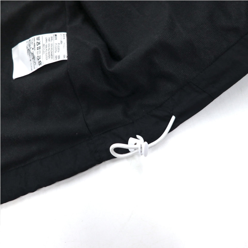 adidas Nylon Track Jacket Jersey S Black Drawcord W S2S Three Stripes ED1529