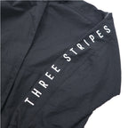 adidas Nylon Track Jacket Jersey S Black Drawcord W S2S Three Stripes ED1529