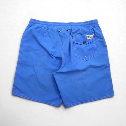 POLO RALPH LAUREN 水陸両用 スイム ショートパンツ ハーフパンツ L ブルー ナイロン スモールポニー刺繍