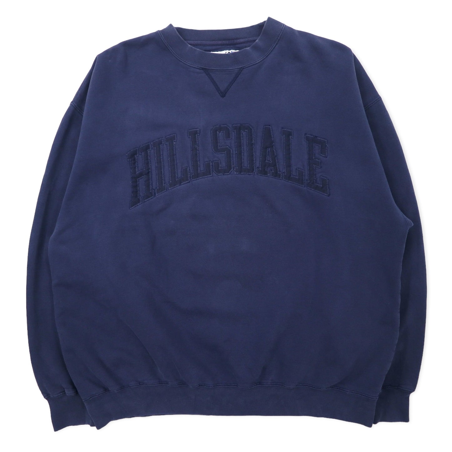 GEAR FOR SPORT 90年代 カレッジ スウェット XL ネイビー コットン HILLSDALE アーチロゴ ビッグサイズ  BIG COTTON