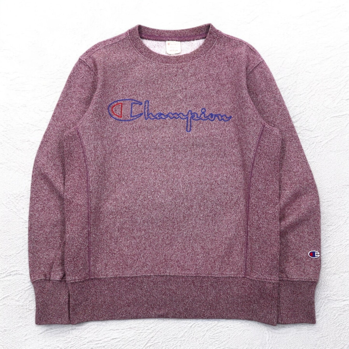 Champion リバースウィーブ REVERSE WEAVE スウェット M レッド 単色タグ 復刻 トルコ製