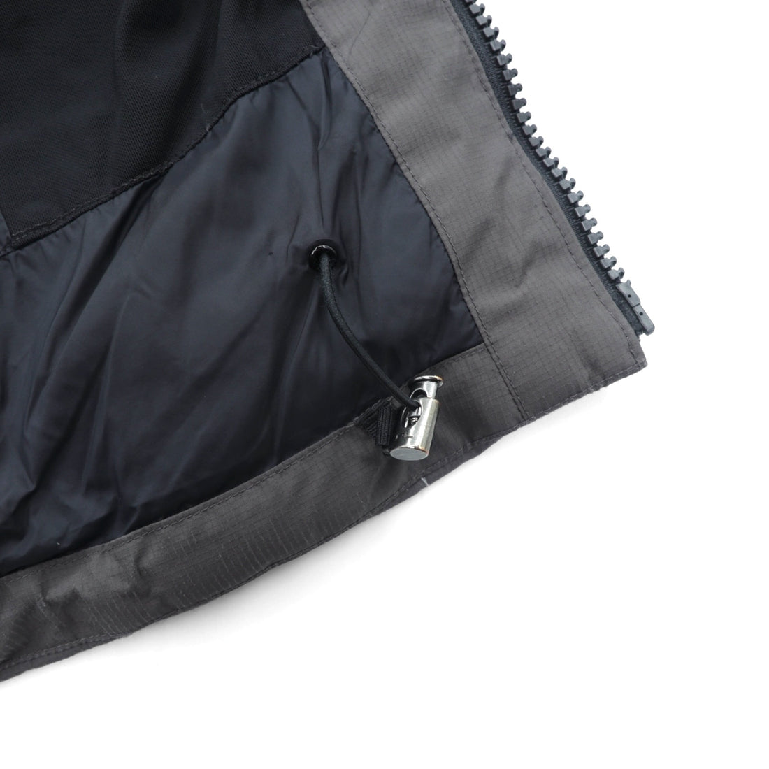 Polo Ralph Lauren Big Pony Embroidery Down Jacket, XS, Gray, Removable Hood, Drawcord, Stand Collar