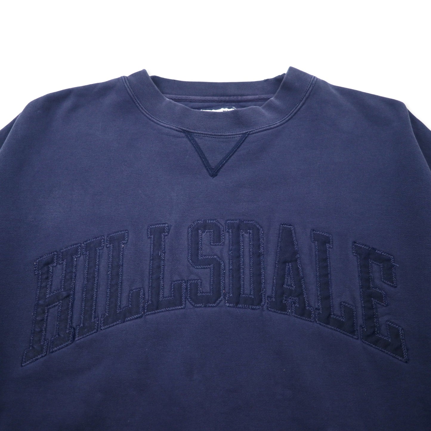 GEAR FOR SPORT 90年代 カレッジ スウェット XL ネイビー コットン HILLSDALE アーチロゴ ビッグサイズ  BIG COTTON