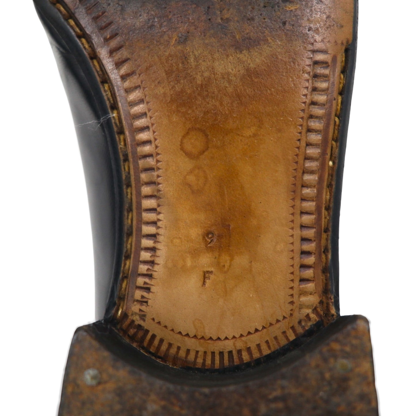 a.testoni Italian-made loafers, slip-on dress shoes, size 27cm, black leather and gold