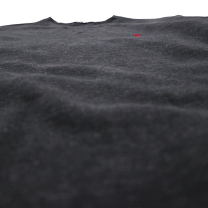 Polo Ralph Lauren 前V スウェット トレーナー XL グレー コットン スモールポニー刺繡