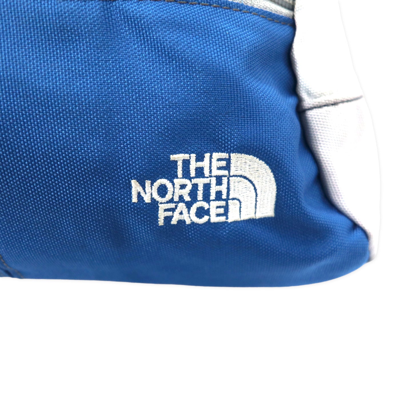 THE NORTH FACE ボディーバッグ ウエストポーチ ブルー ポリエステル ロゴ刺繍