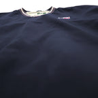 PEPSI 90s Piste Nylon Pullover Jacket, XL, Navy, Waterproof, Single-Point Embroidery, Wear Guard