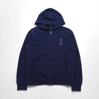 POLO RALPH LAUREN Polo Bear Full Zip Hoodie L Navy Cotton