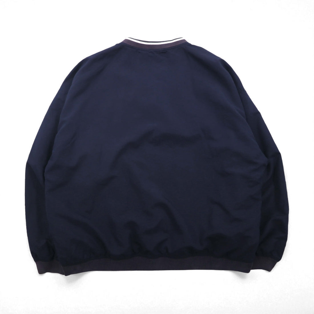 PEPSI 90s Piste Nylon Pullover Jacket, XL, Navy, Waterproof, Single-Point Embroidery, Wear Guard