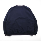 PEPSI 90s Piste Nylon Pullover Jacket, XL, Navy, Waterproof, Single-Point Embroidery, Wear Guard