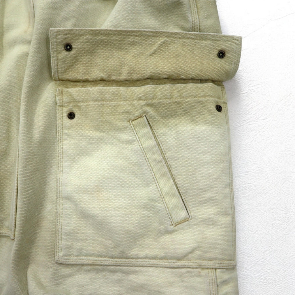 Schott Fireman Jacket Duck Work Jacket Coverall XL Beige Padded Quilted Liner