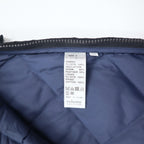 TAION Side Zip Quilted Down Vest XL Black Military V-neck Slit Double Zip JOURNAL STANDARD relume Special Order 22-011-464-0110-3-0