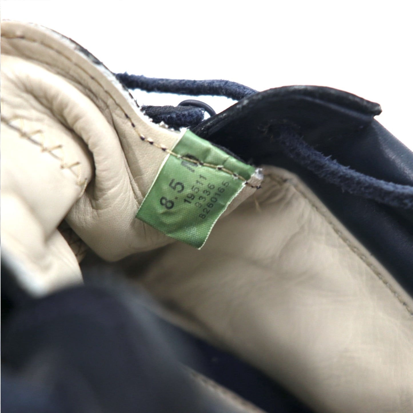 TIMBERLAND × NEXUS Ⅶ ゴアテックス GORE-TEX クラシック モカシンブーツ 26.5cm ネイビー レザー 防水 VIBRAMソール 19511